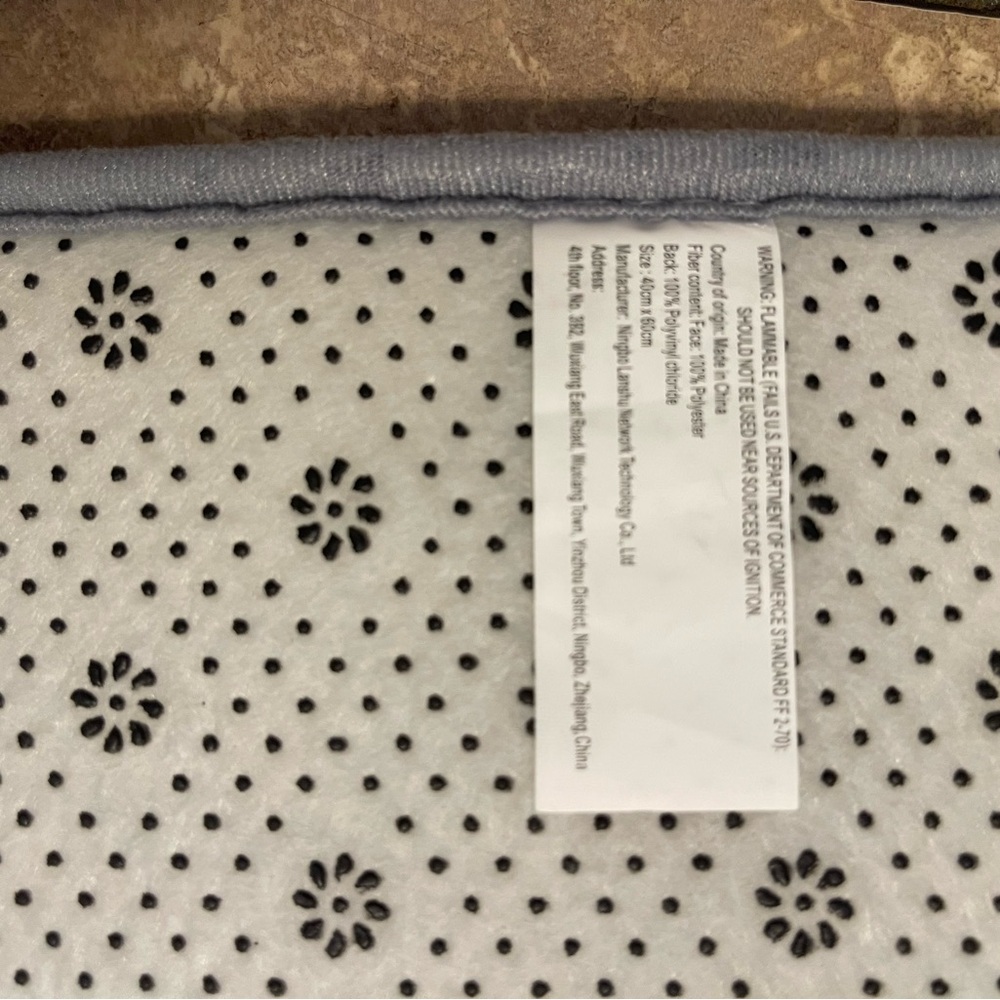 Gray Bath Mat Set - Picture 5 of 5